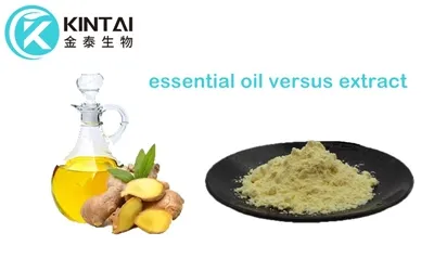Ätherisches Öl versus Extrakt