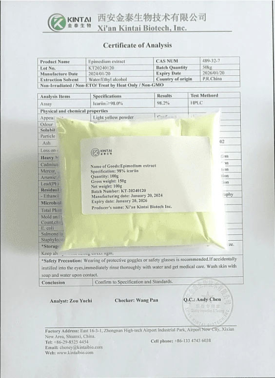 Horny Goat Weed Extract